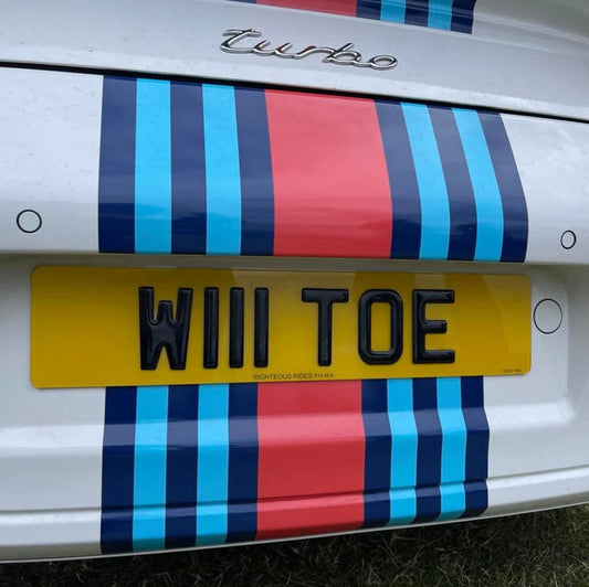 Elevate Your Drive in Liverpool with Righteous Rides' 3D Gel Number Plates