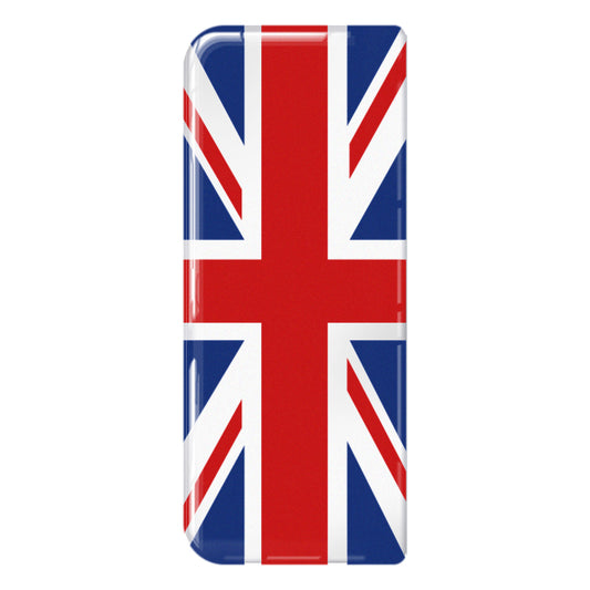 UK Union Jack (Full Flag) 3D Gel Number Plate Flag Badge | Premium Show Edition