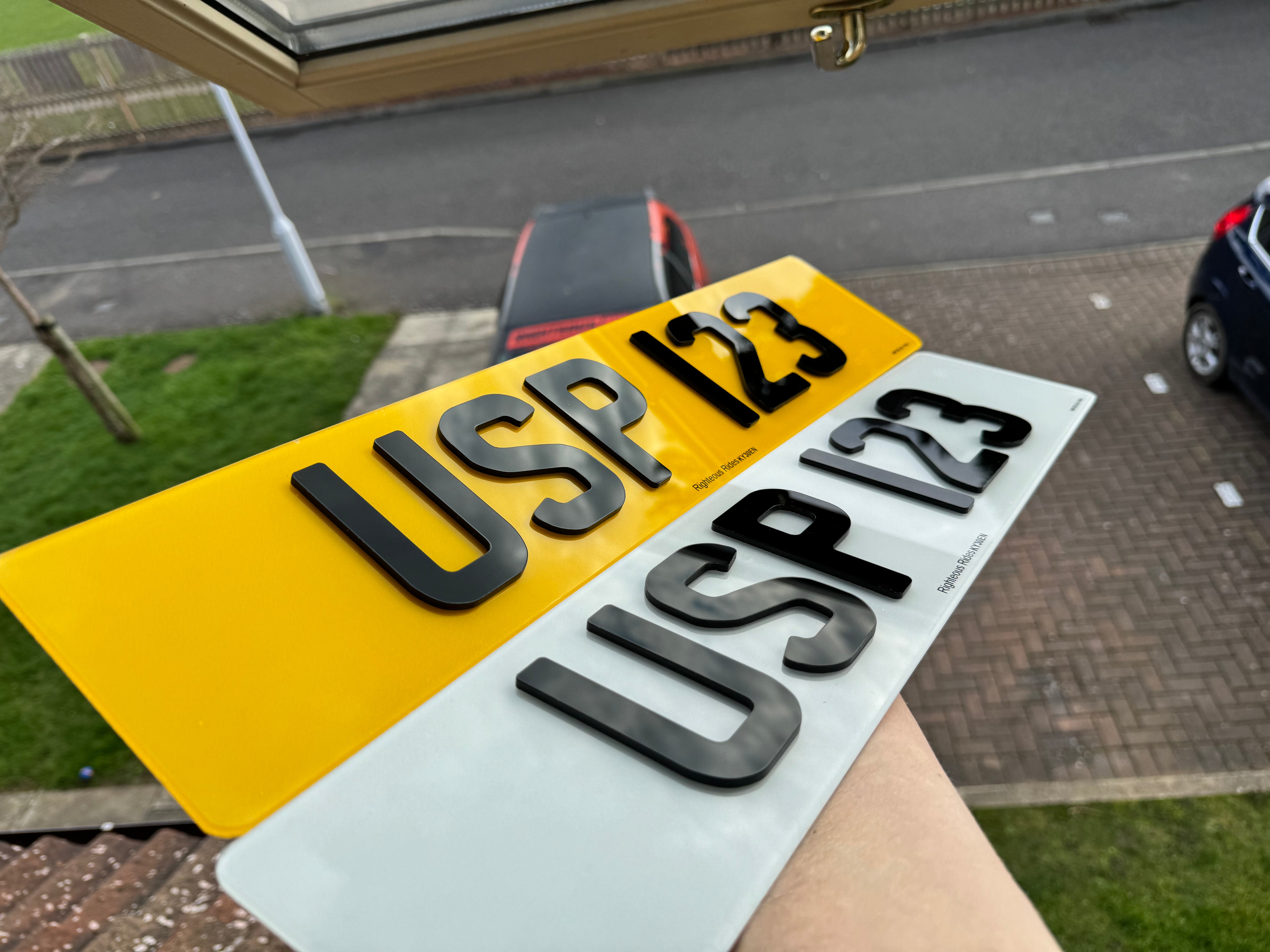 Road Legal Number Plates – Righteous Plates