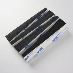 4X Angled Number Plate Sticky Pads for curved bumbers