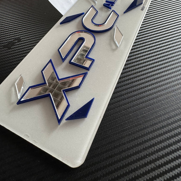 Custom Business Logo Show Plates | Premium Trade & Detailing Plates