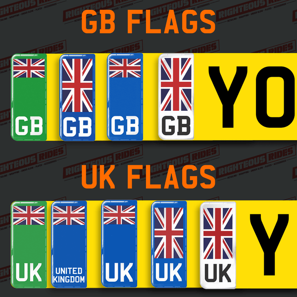 4D Carbon Fibre Reg Plates