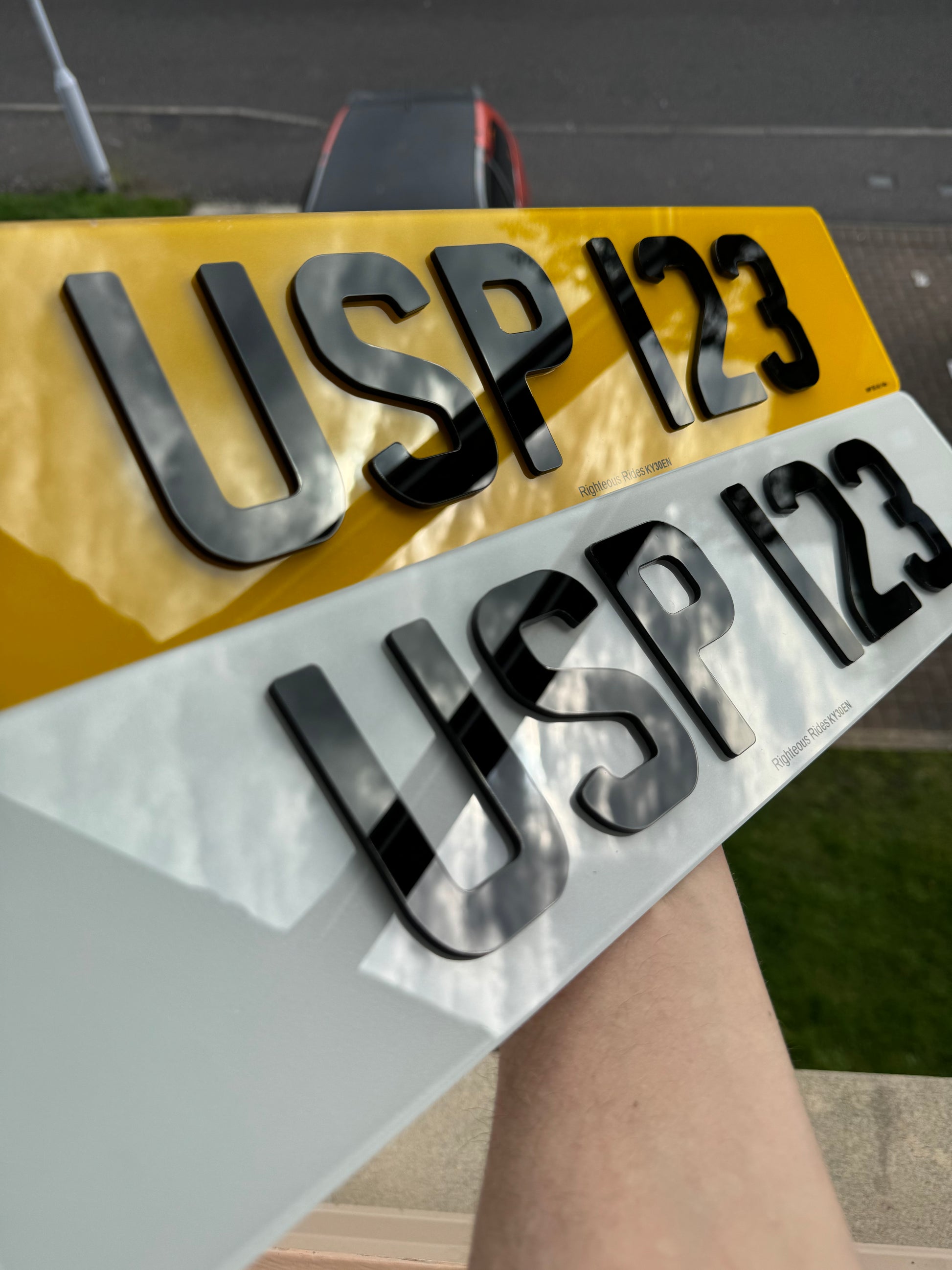 Legal 4D 3mm Acrylic Plates