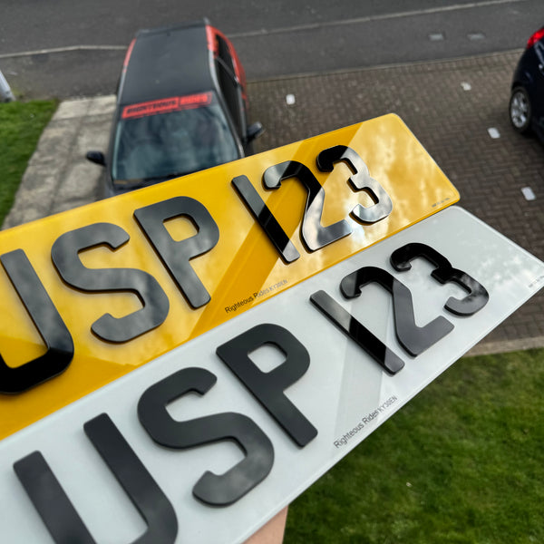 Legal 4D 3mm Acrylic Plates