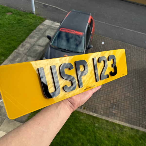 Legal 4D 3mm Acrylic Plates