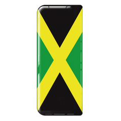 Jamaica 3D Gel Number Plate Flag Badge | Premium Show Edition