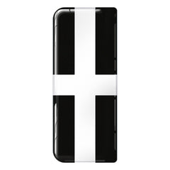Kernow (Cornwall) 3D Gel Number Plate Flag Badge | Premium Show Edition