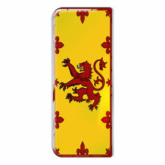 Scotland Rampant Lion Banner 3D Gel Number Plate Flag Badge | Premium Show Edition