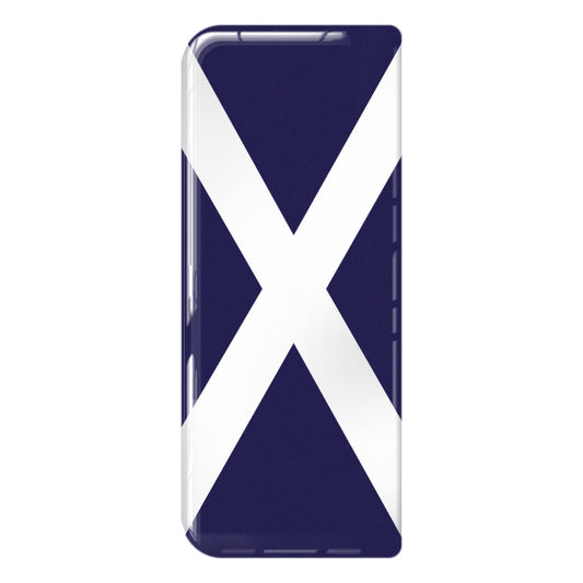Scotland Saltire (Full Flag) 3D Gel Number Plate Flag Badge | Premium Show Edition