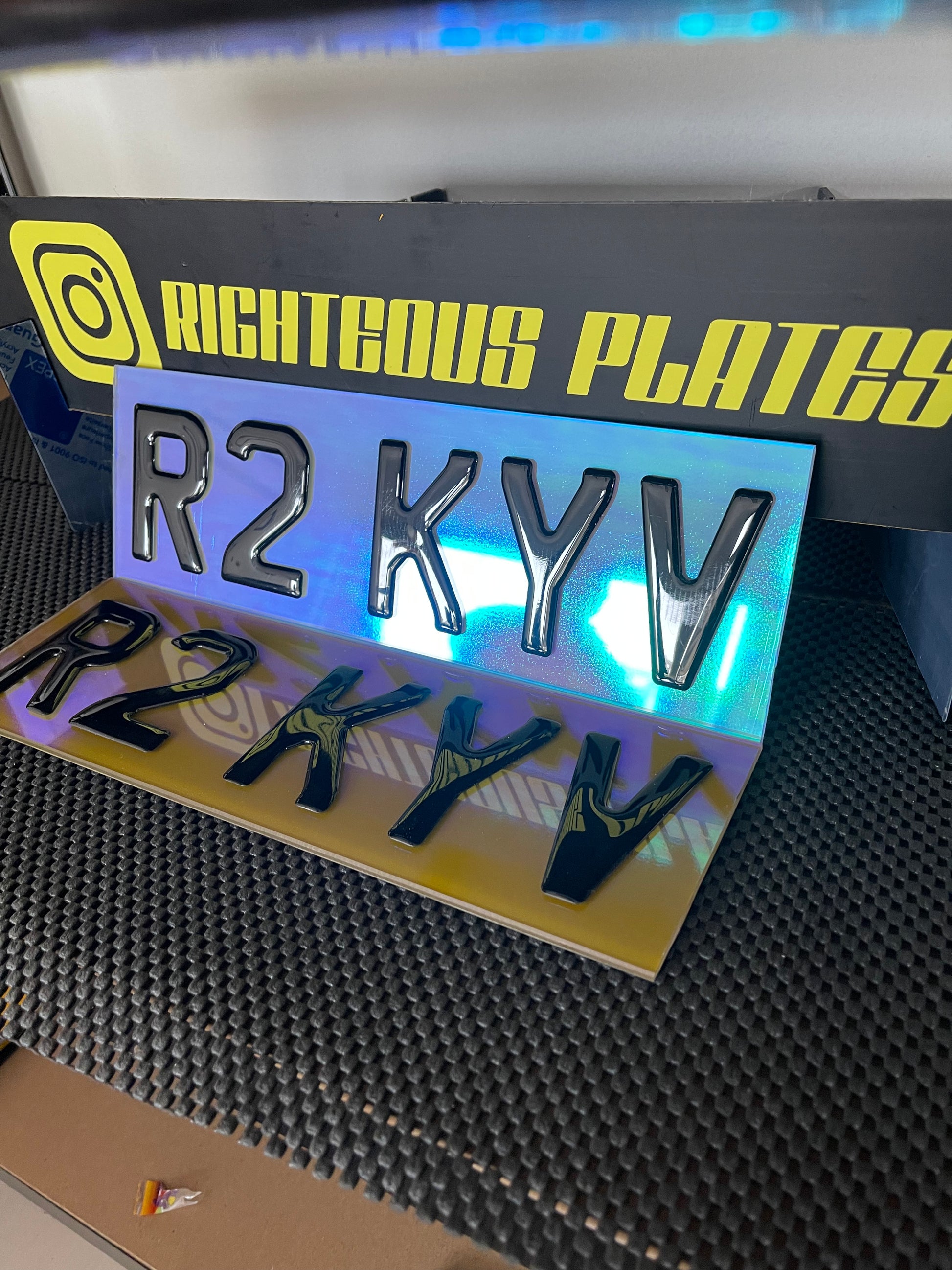 Short Chameleon Tint 3D Gel Plates