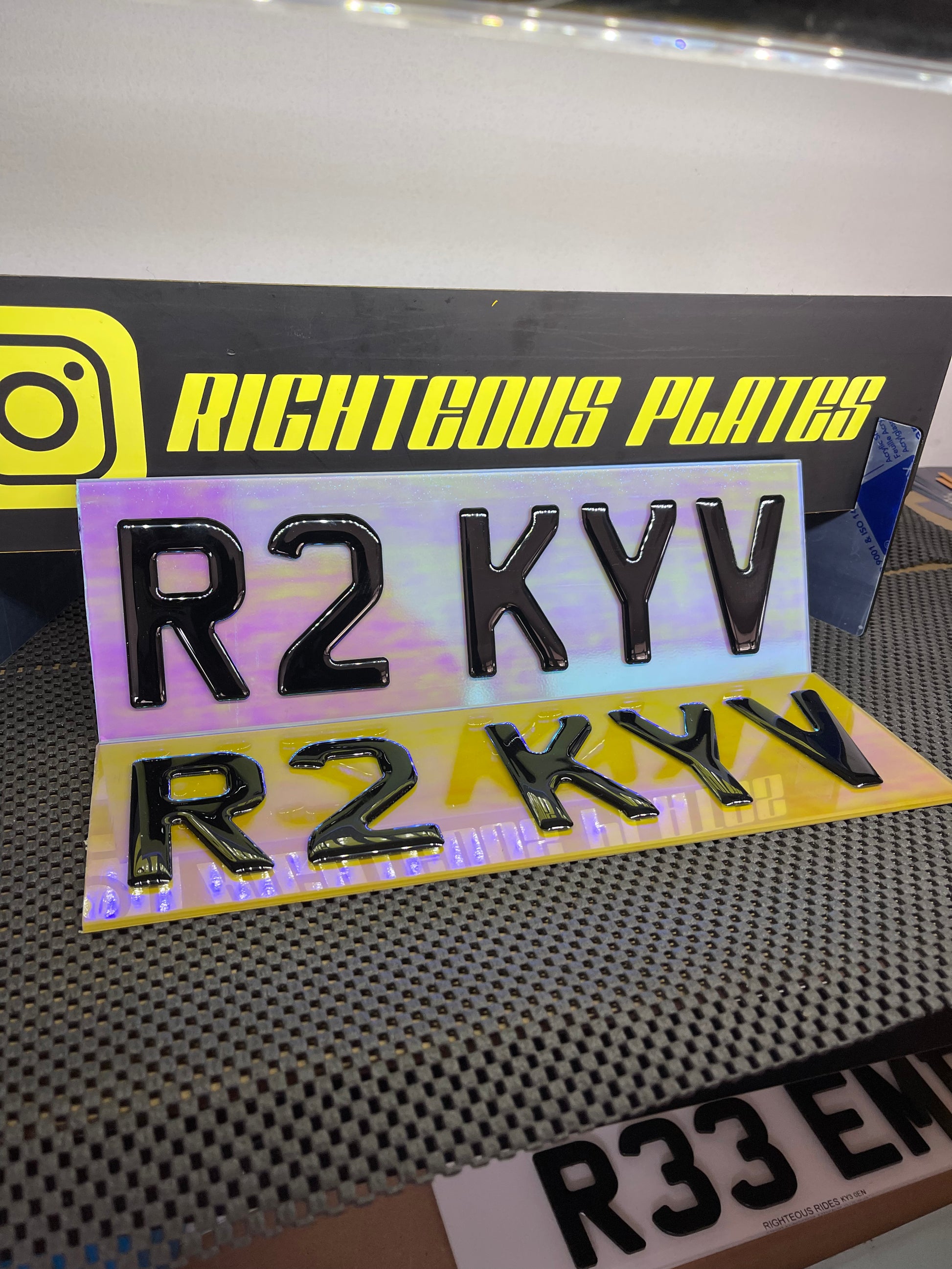 Short Chameleon Tint 3D Gel Plates