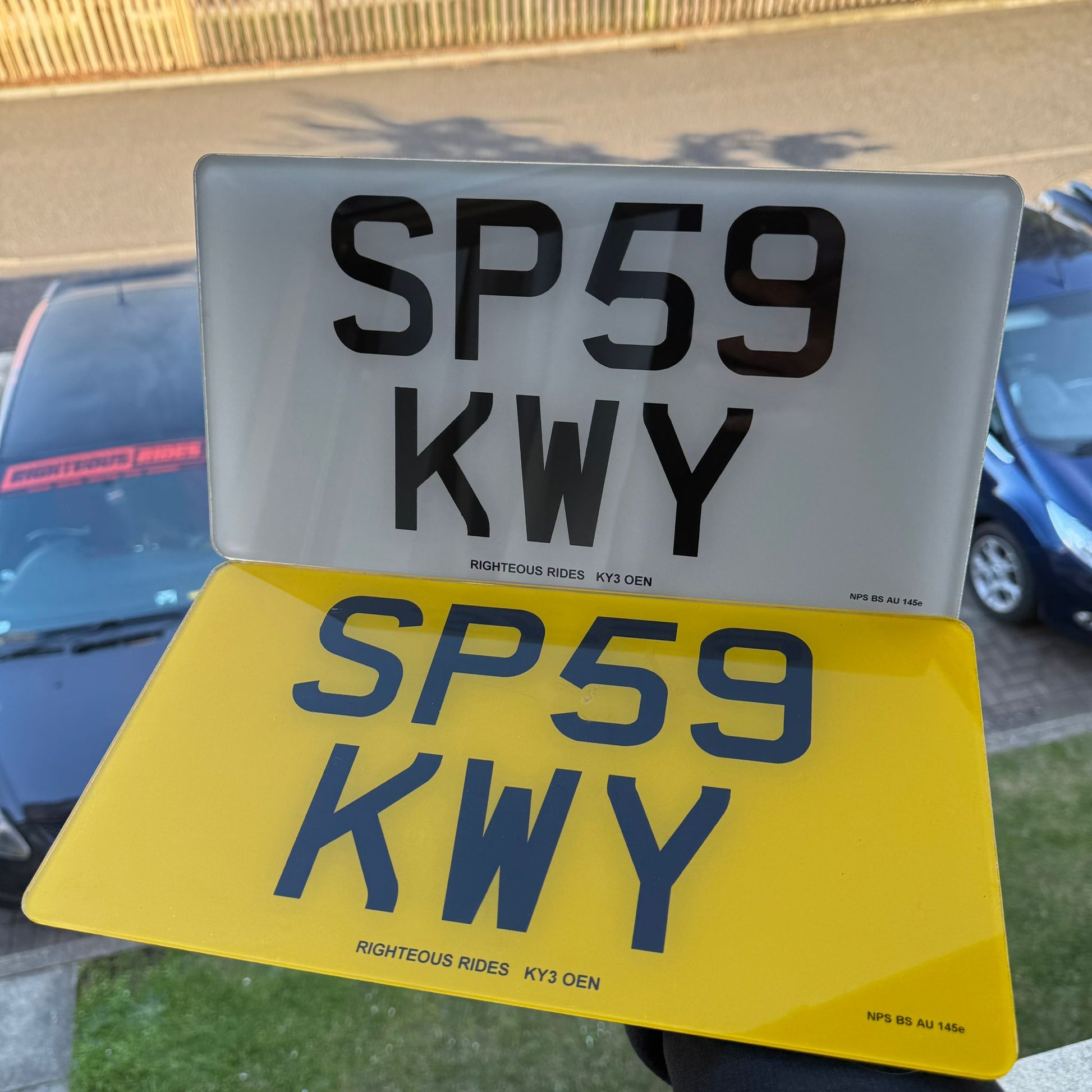 Printed JDM / US Import Number Plates (13" x 6.5") | 100% Road Legal