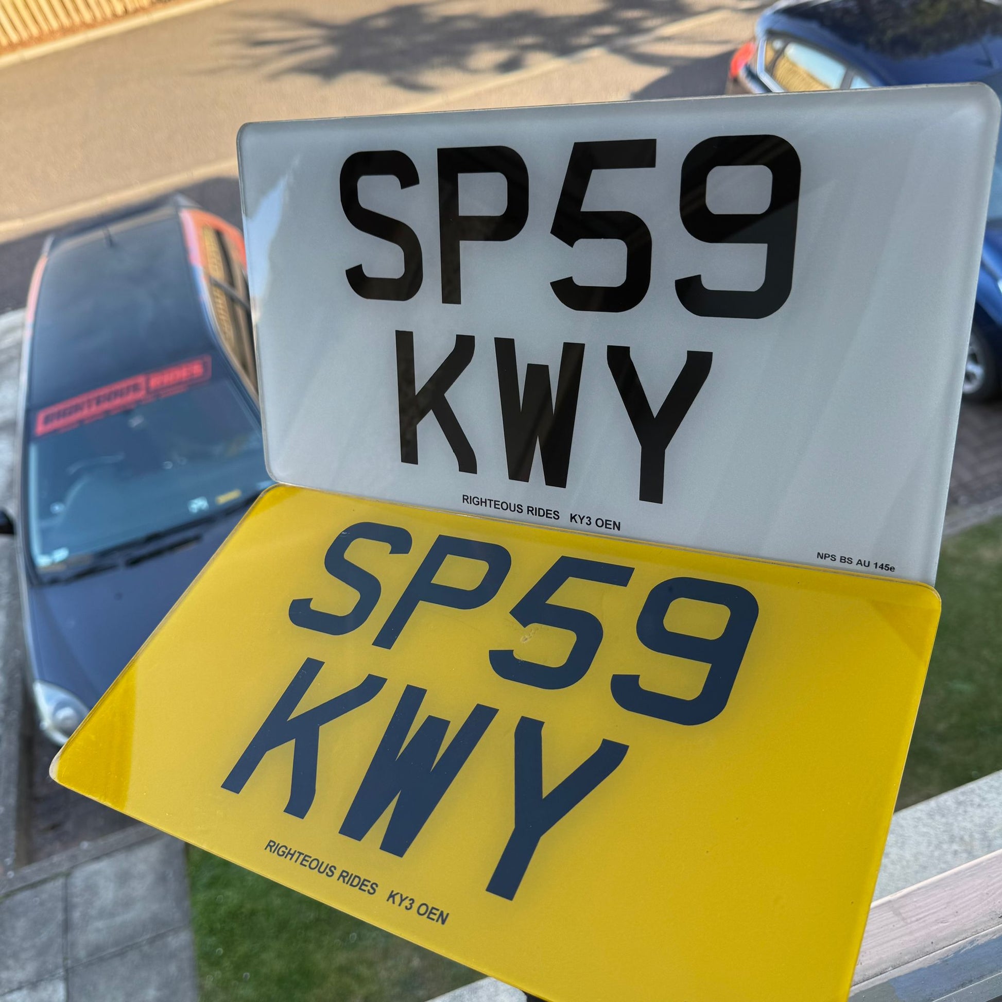 Printed JDM / US Import Number Plates (13" x 6.5") | 100% Road Legal