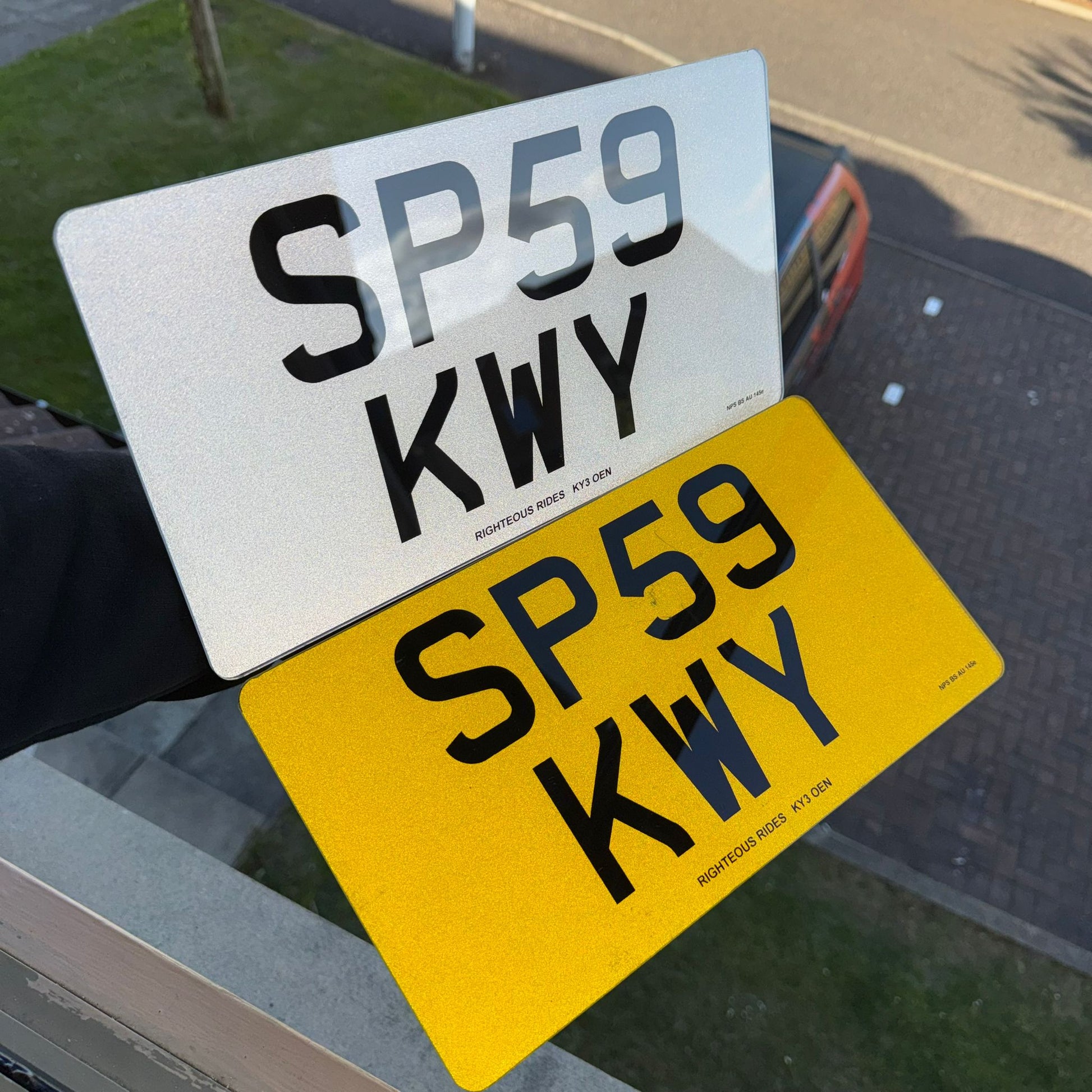 Printed JDM / US Import Number Plates (13" x 6.5") | 100% Road Legal