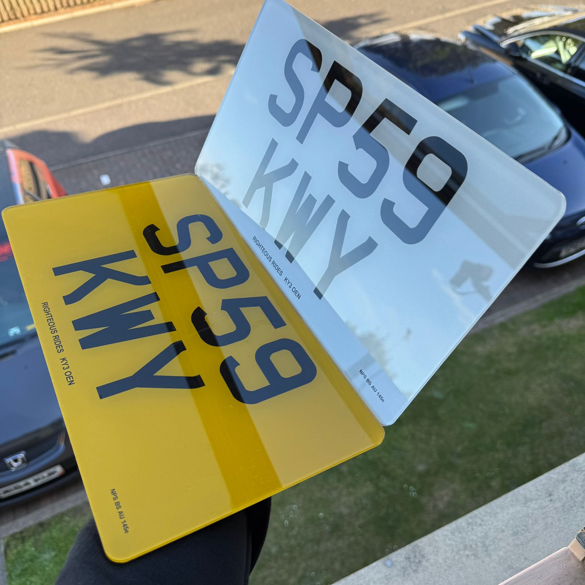 Printed JDM / US Import Number Plates (13" x 6.5") | 100% Road Legal