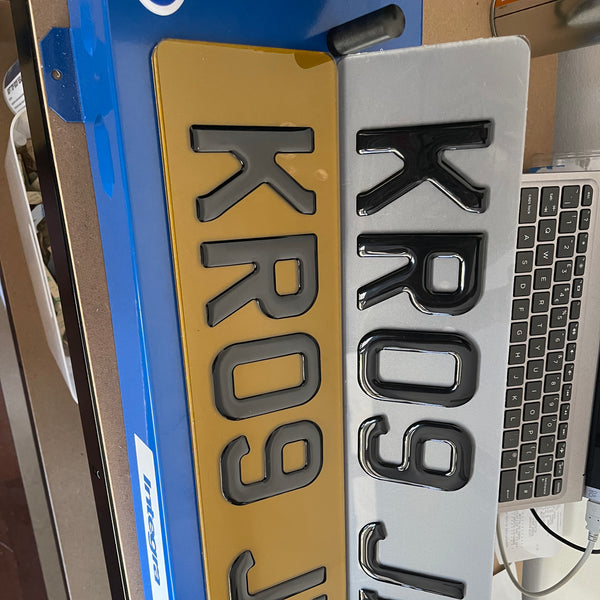 Tinted 3D Gel Plates